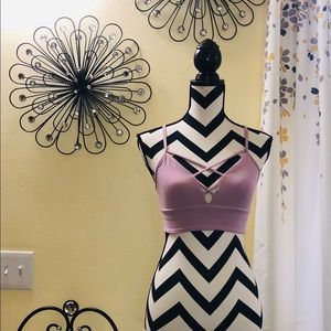 Lululemon size 6 Lavender sports bra
